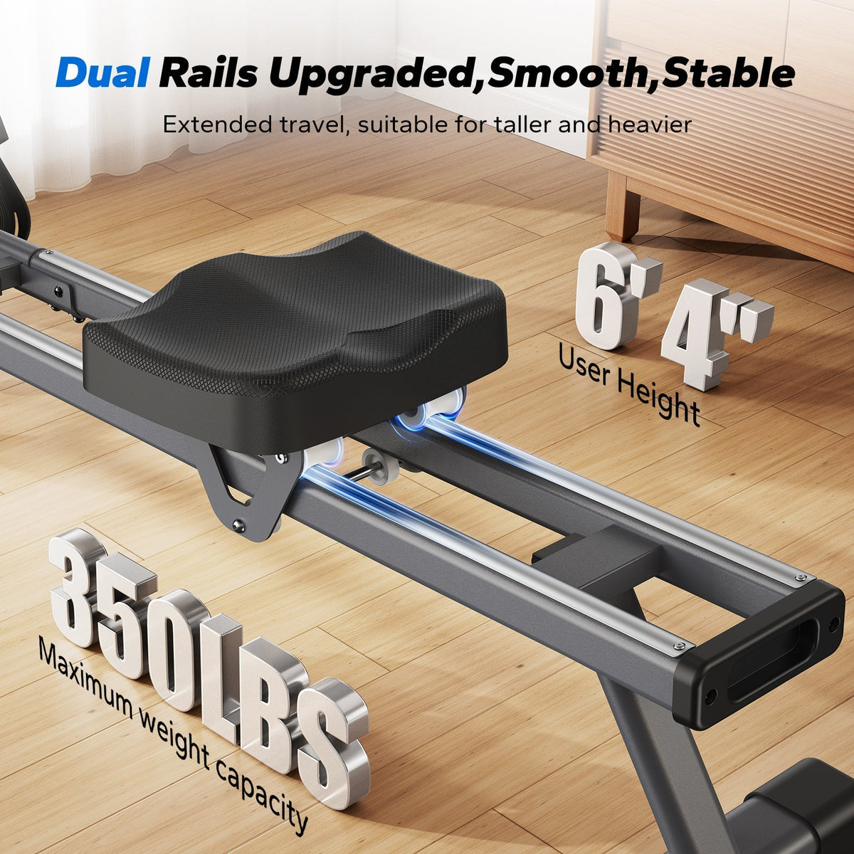 Q1S Manual Resistance Rower
