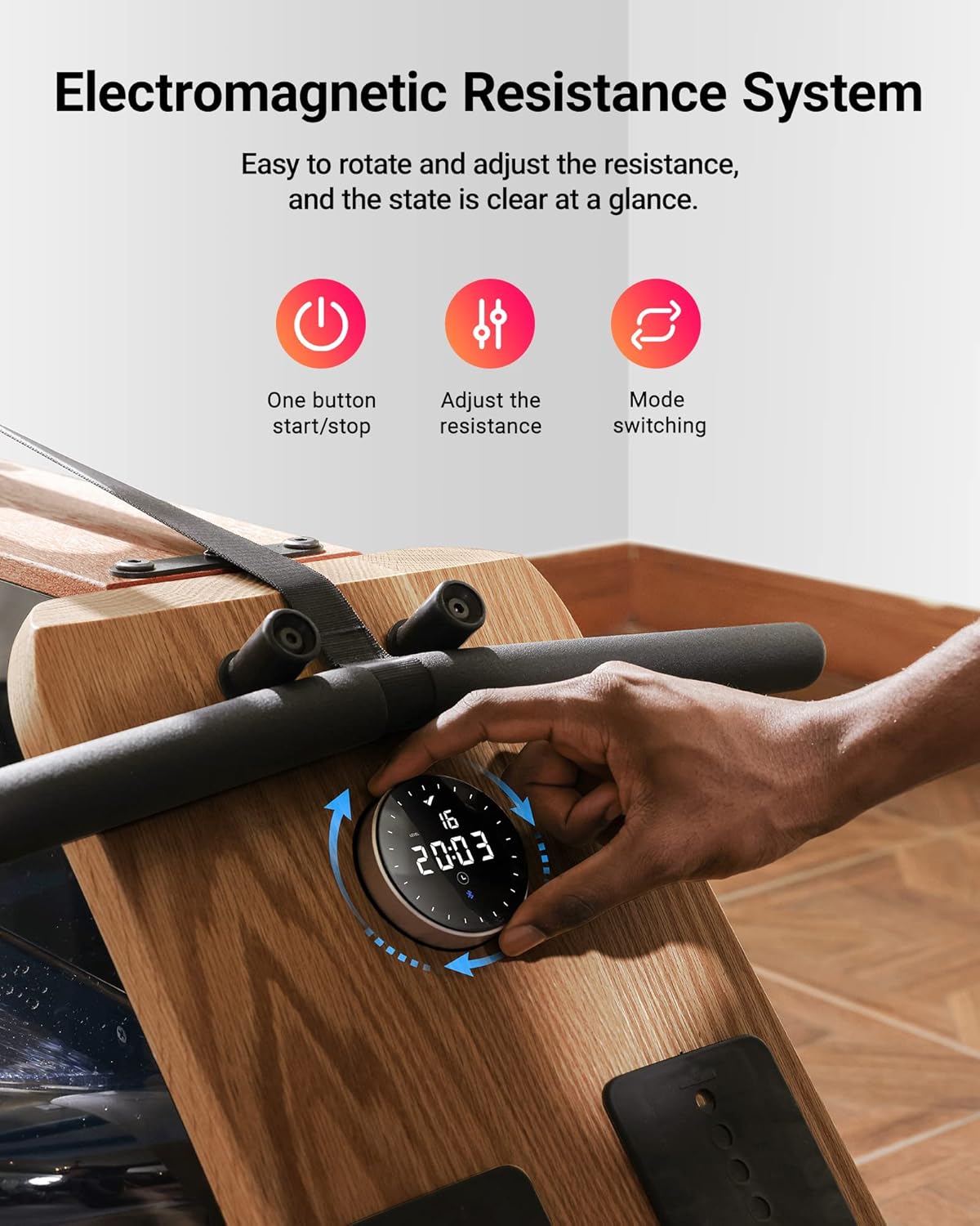 NovaRow 950 Dual Resistance Rowing Machine