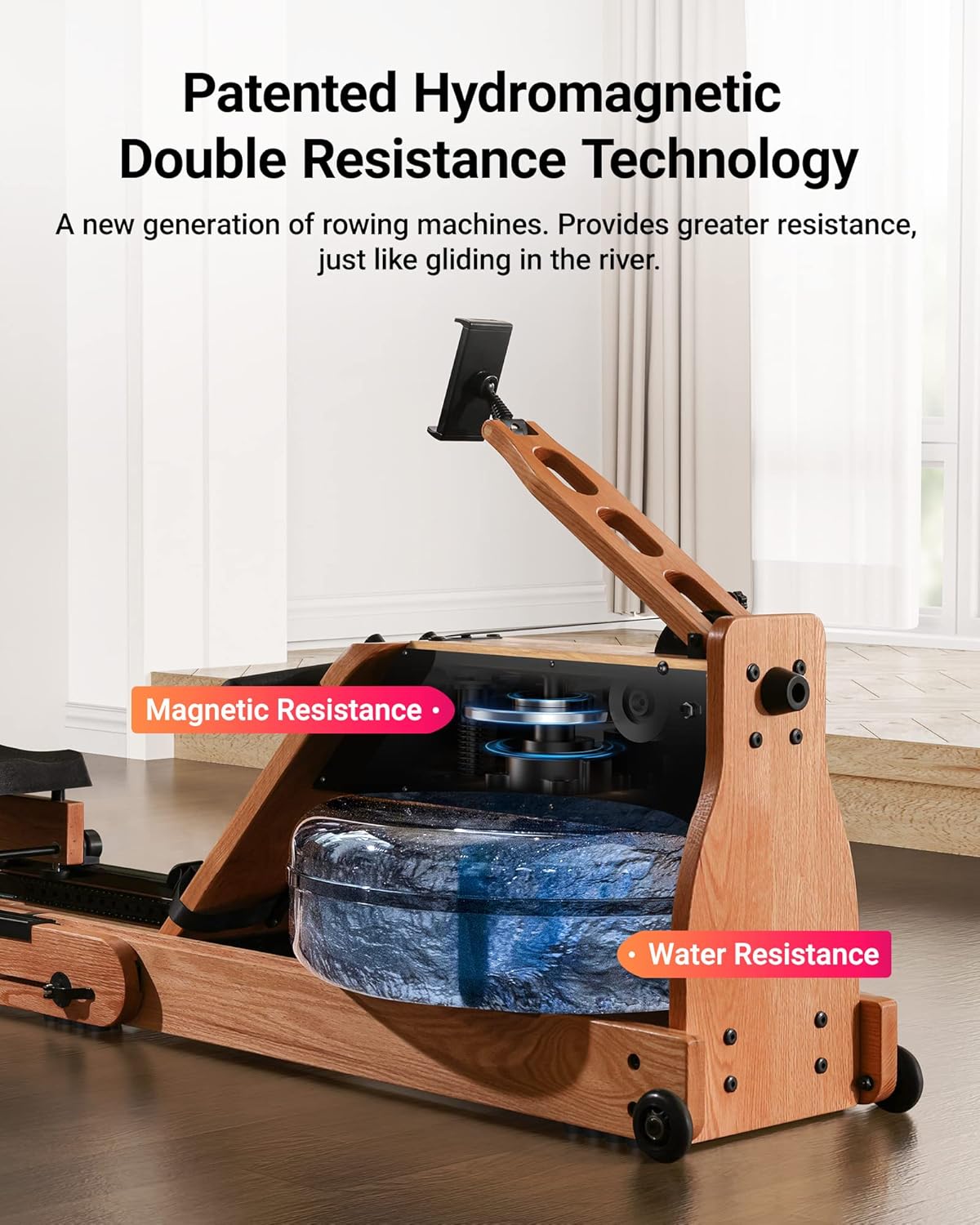NovaRow 950 Dual Resistance Rowing Machine