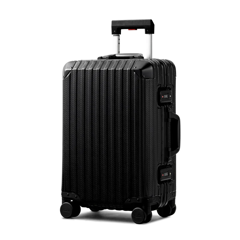 Treva Suitcase Aluminum Black