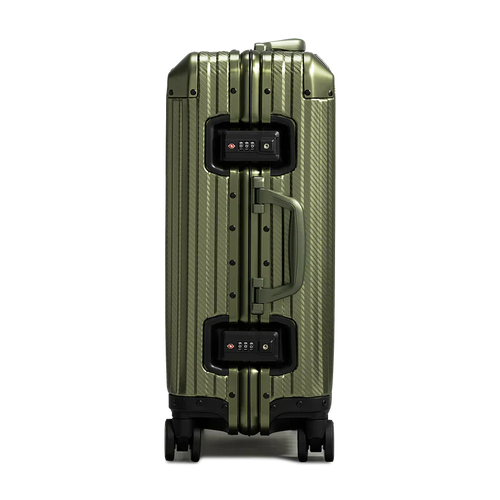 Treva Suitcase Aluminum Dark Green