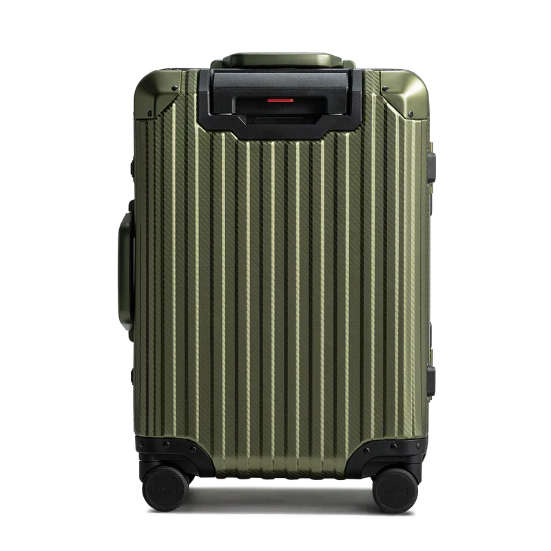 Treva Suitcase Aluminum Dark Green
